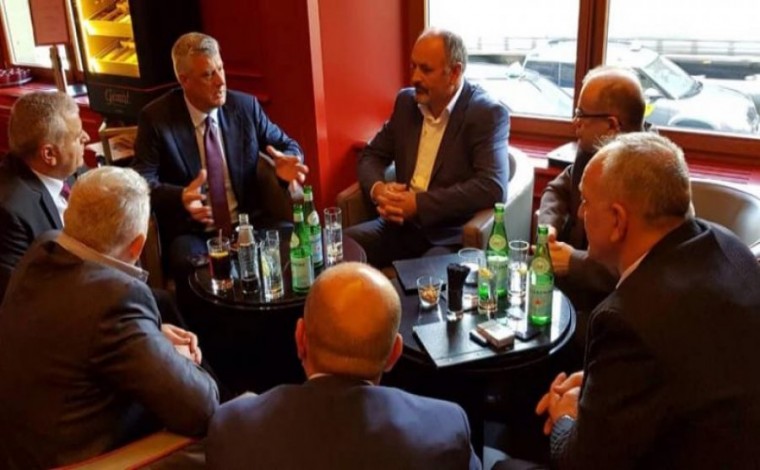 Thaçi takon përfaqësuesit e Luginës në Zvicër, ua konfirmon mbështetjen për bashkim me Kosovën