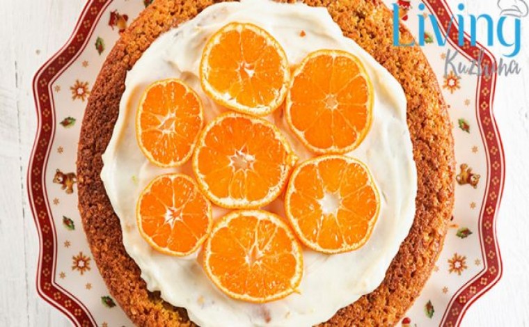 Kek me bajame dhe mandarina, një ëmbëlsirë shumë e shijshme