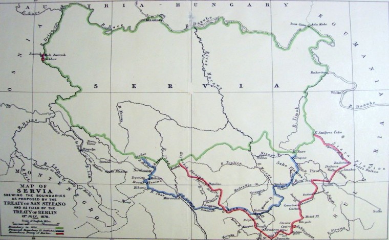 Kufiri Kosovë- Serbi sipas Traktatit të Berlinit, nga lindja e Bujanocit e deri në Strezoc?