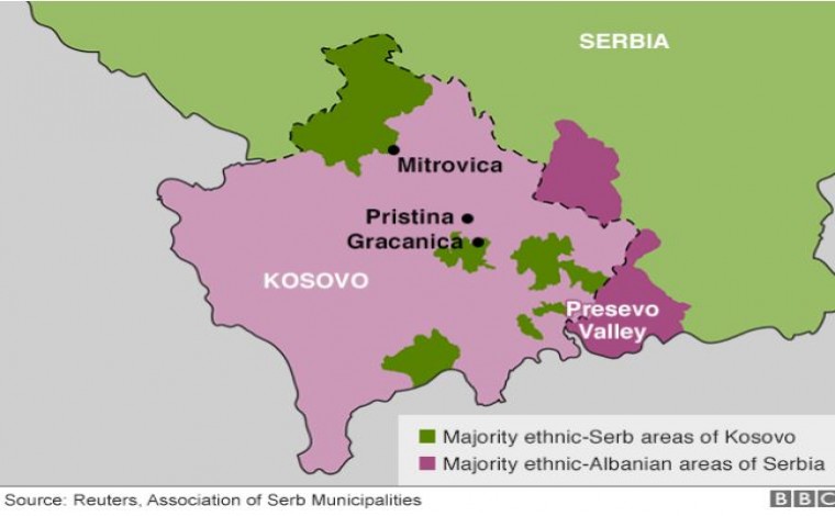 Rezultati i anketës: Kosova do të merrte pjesë të Luginës së Preshevës, e Serbia katër komunat e veriut?