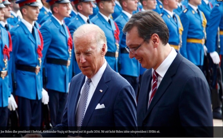 Pse Biden inkurajon Vuçiqin për njohjen e Kosovës