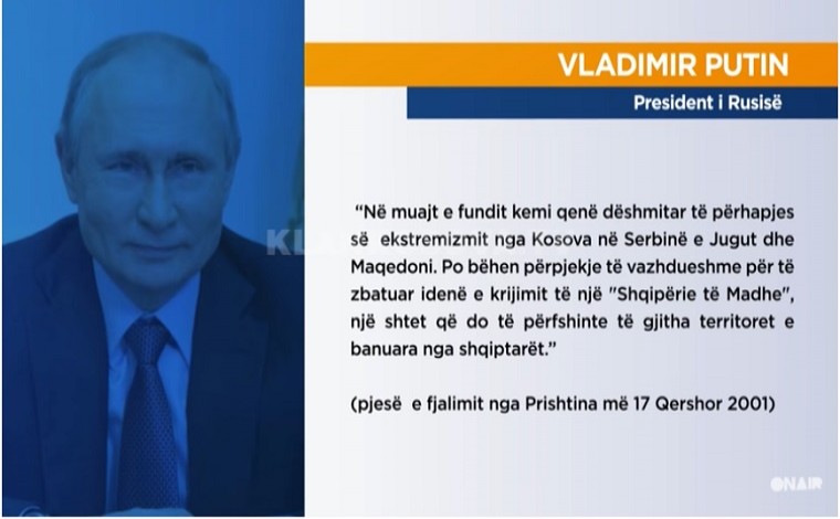 Putin para 20 viteve: Dëshmitarë të përhapjes së ekstremizmit në Serbinë e Jugut  (video)