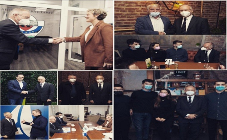 Ambasadori i OSBE-së gjatë vizitë në Preshevë: Mbështesim nxitjen e dialogut dhe mundësive (foto)