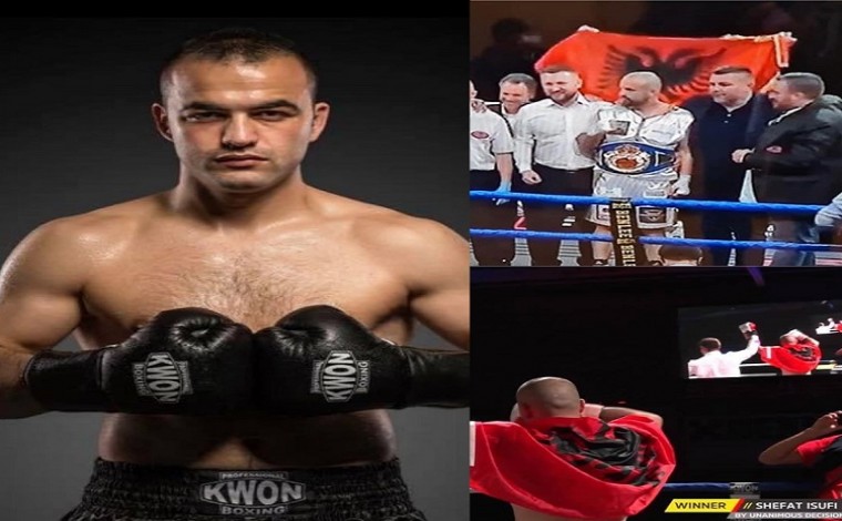 Shefat Isufi, boksieri kampion në WBF: E kemi ëndërruar gjatë (video)