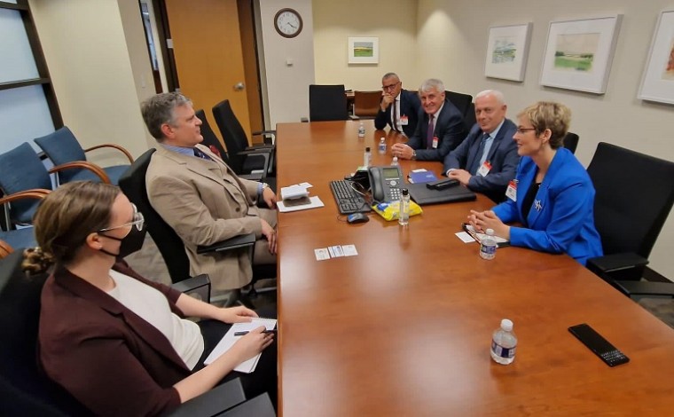Delegacioni nga Bujanoci e Presheva takim në Washington me McDowell