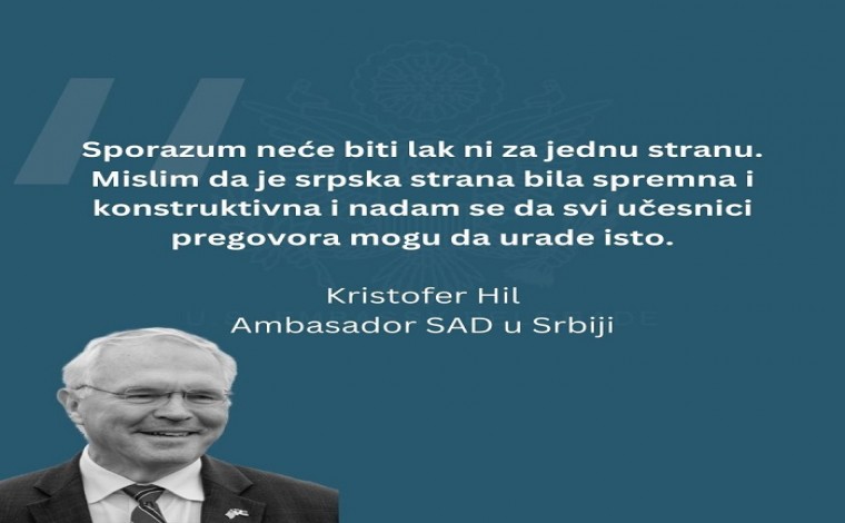 Ambasadori amerikan: Serbia konstruktive dhe gati për marrëveshjen me Kosovën