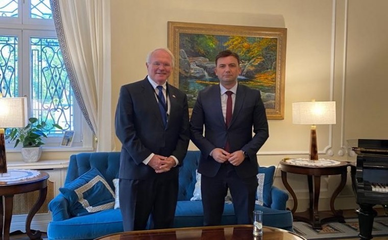 Osmani e nis vizitën nga ambasada amerikane në Beograd, do të vizitojë edhe Bujanocin