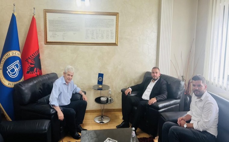 Musliu e Lutfiu takohen në Tetovë me kryetarin e BDI-së, Ali Ahmetin