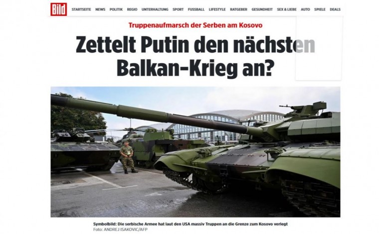 Sulmi terrorist në veri të Kosovës, Bild: A po e nxit Putini luftën e ardhshme në Ballkan?
