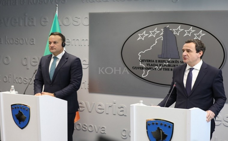 Kryeministri Varadkar: Të hiqen masat ndaj Kosovës – Asociacioni jo me kompetenca të një shteti