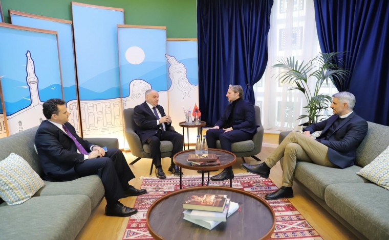 Arifi ka pritur ambasadorin e Shqipërisë në Beograd, Canaj