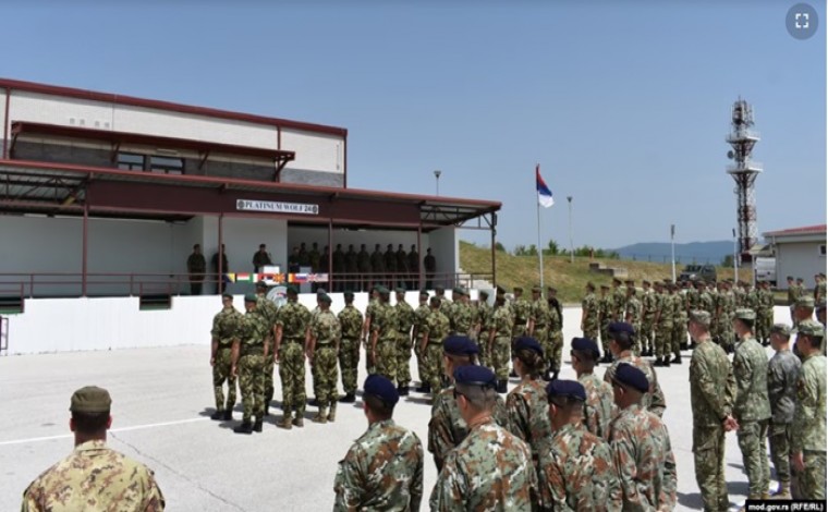 Në bazën "Jug"  të Bujanocit filloi stërvitja ushtarake e organizuar nga Serbia dhe SHBA