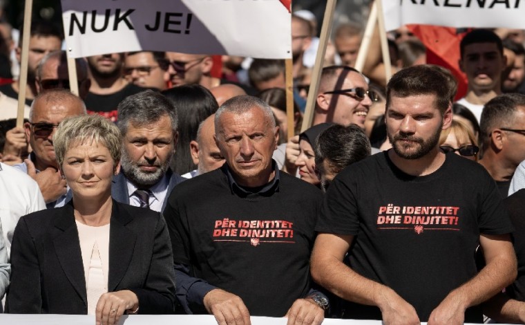 Kamberi pas protestës në Preshevë: Shumica e partive politike shqiptare ishin prezente