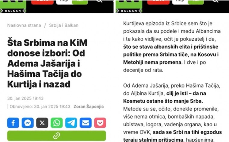 Si shpërndanë mediat ruse përmbajtje manipuluese para zgjedhjeve në Kosovë?