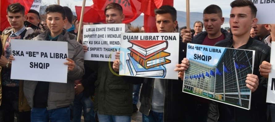 Kush fajin e kush pergjegjësinë për librat shqip në shkollat e Luginës? 
