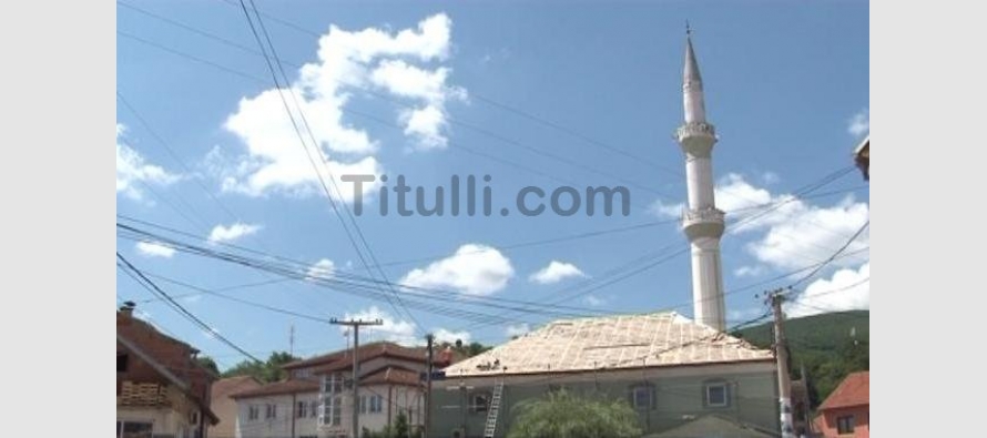 Xhamia e Rahovicës me çati të re (foto)