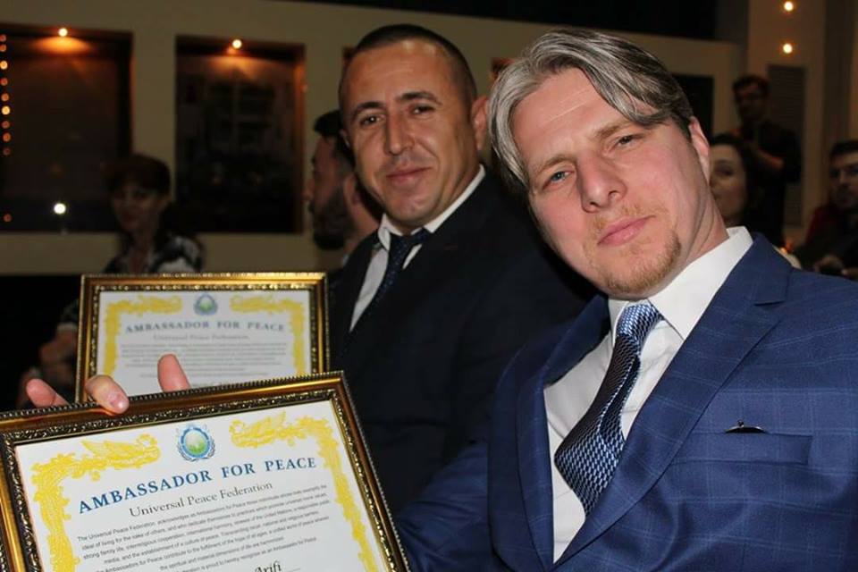 Arifi dhe Aliu shpallen ambasador të paqës