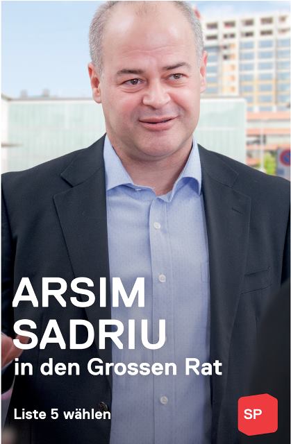 Arsim Sadriu nga Presheva, kandidat për deputet në kantonin Basel të Zvicrës