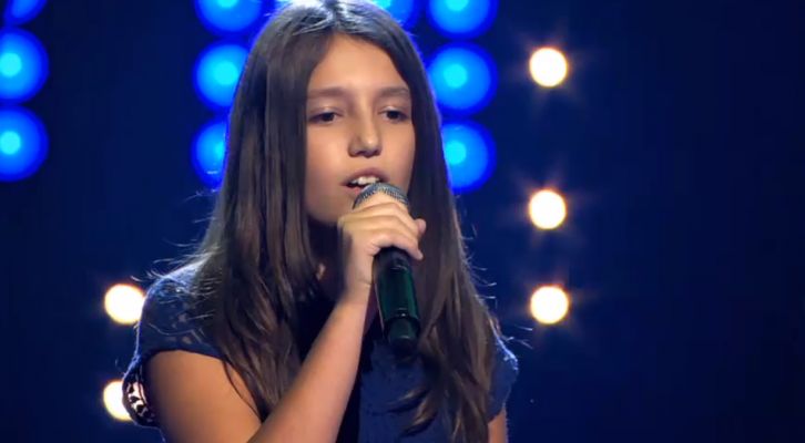 Dioniza Abdulahi nga Lugina, favorite për the "Voice Kids" në Belgjikë (video)