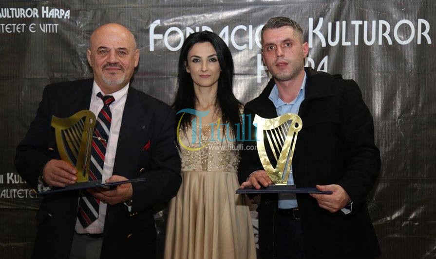 Dy aktorët nga Bujanoci nderohen me çmim "Harpa 2016" në Shqipëri
