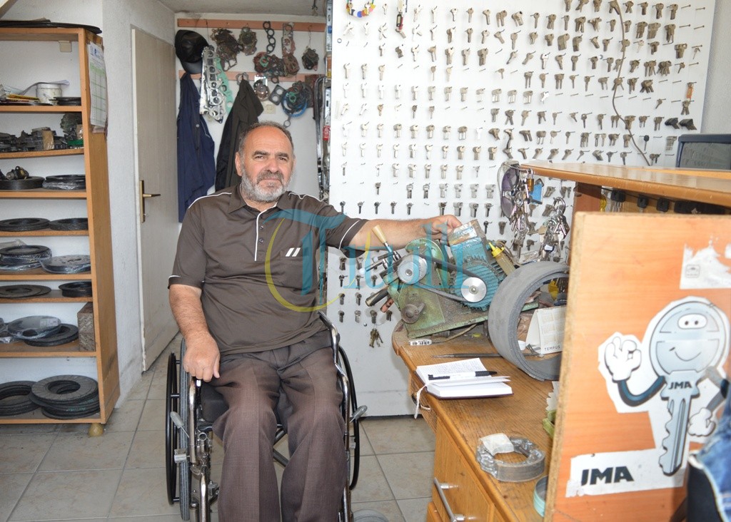 Hetem Qazimi, plotë 34 vite me punën e çelësabërësit në Bujanoc