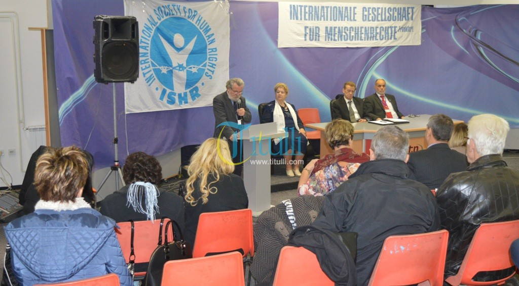 Profesor Kodra vjen nga Amerika në konferencën  për të drejtat e njeriut në Preshevë (foto&video)