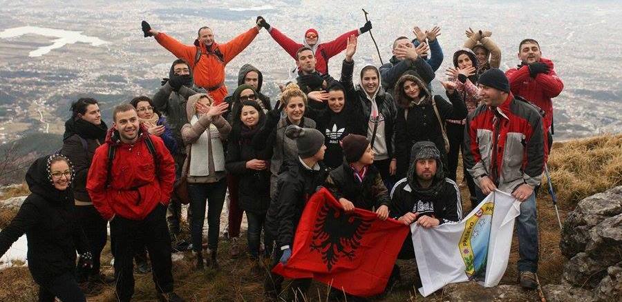 Alpinistë nga Serbia, Presheva dhe Shqipëria së bashku në majet e Malit të Dajtit (foto)