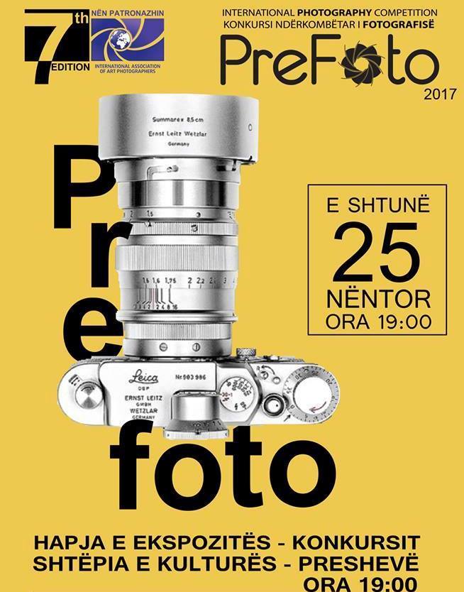 Konkursi i fotografisë "PreFoto" në Preshevë me aplikues nga 31 shtete