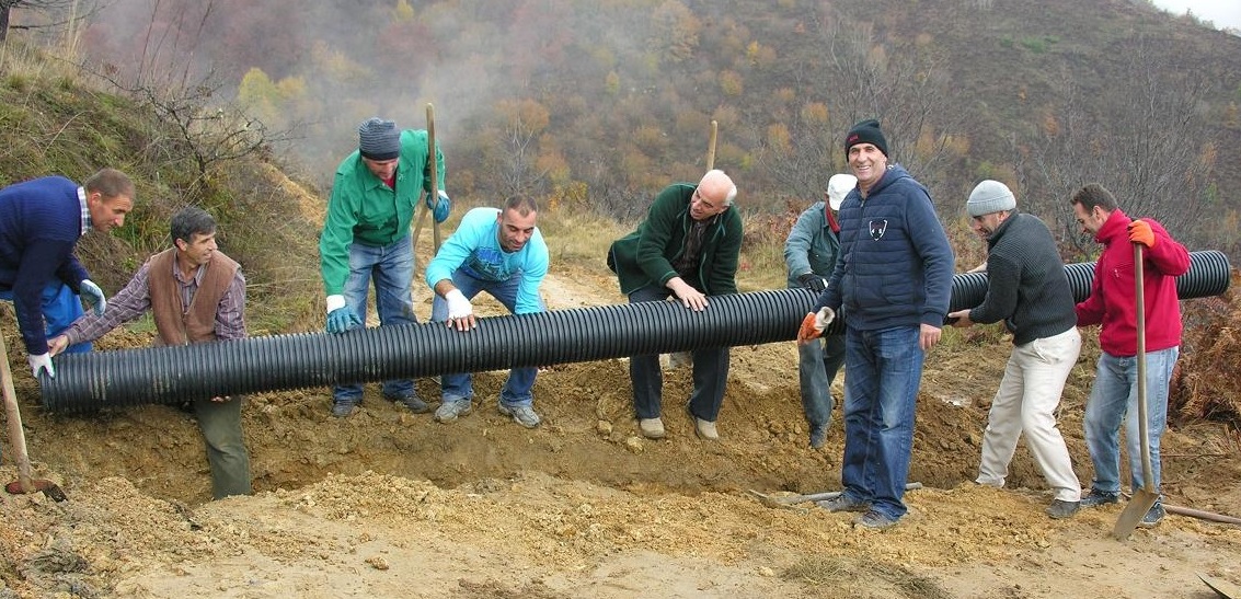 Priboci, fshati shembull i punës vullnetare në Malësinë e Bujanocit 