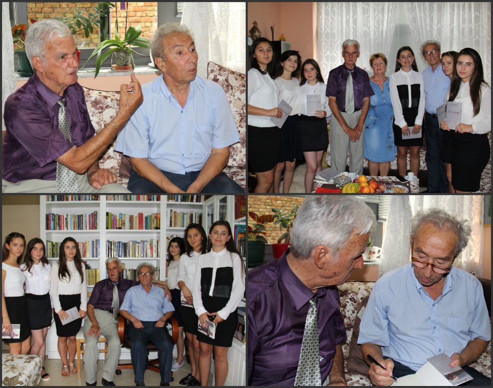 Talentet nga Lugina vizitojnë poetin e letrave shqipe në Tiranë,  Xhevahir Spahiu(video)