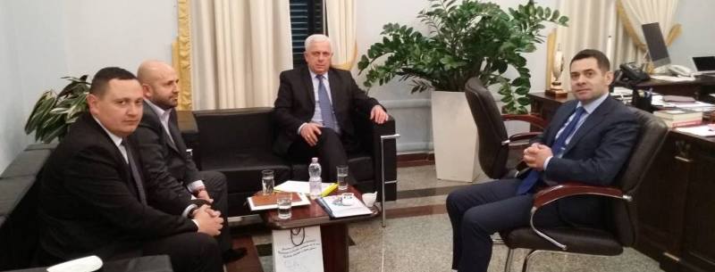 Udhëheqësia e Bujanocit shpalos potencialet para ministrave të Shqipërisë (foto)